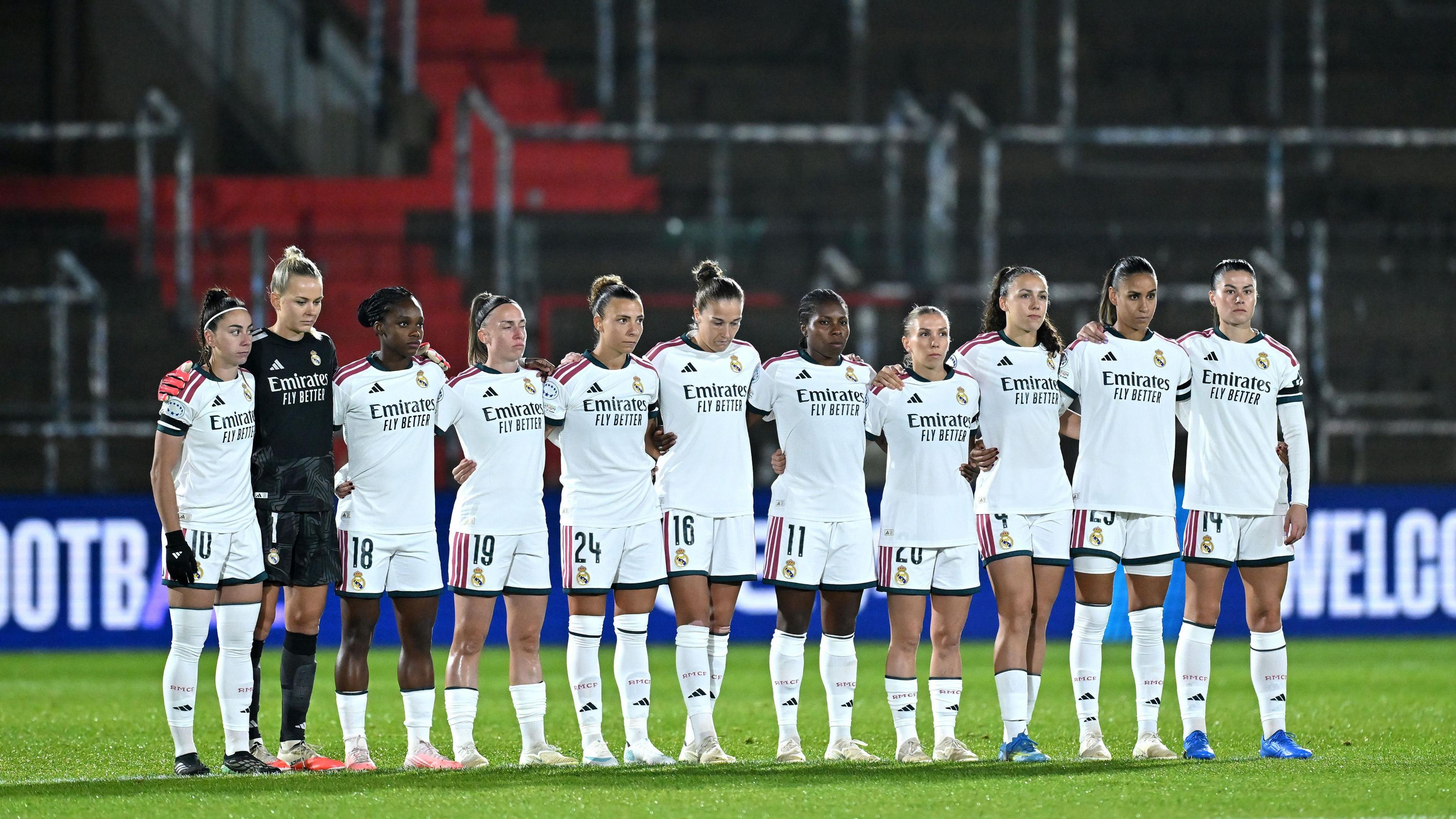 Real Madrid minute of silence